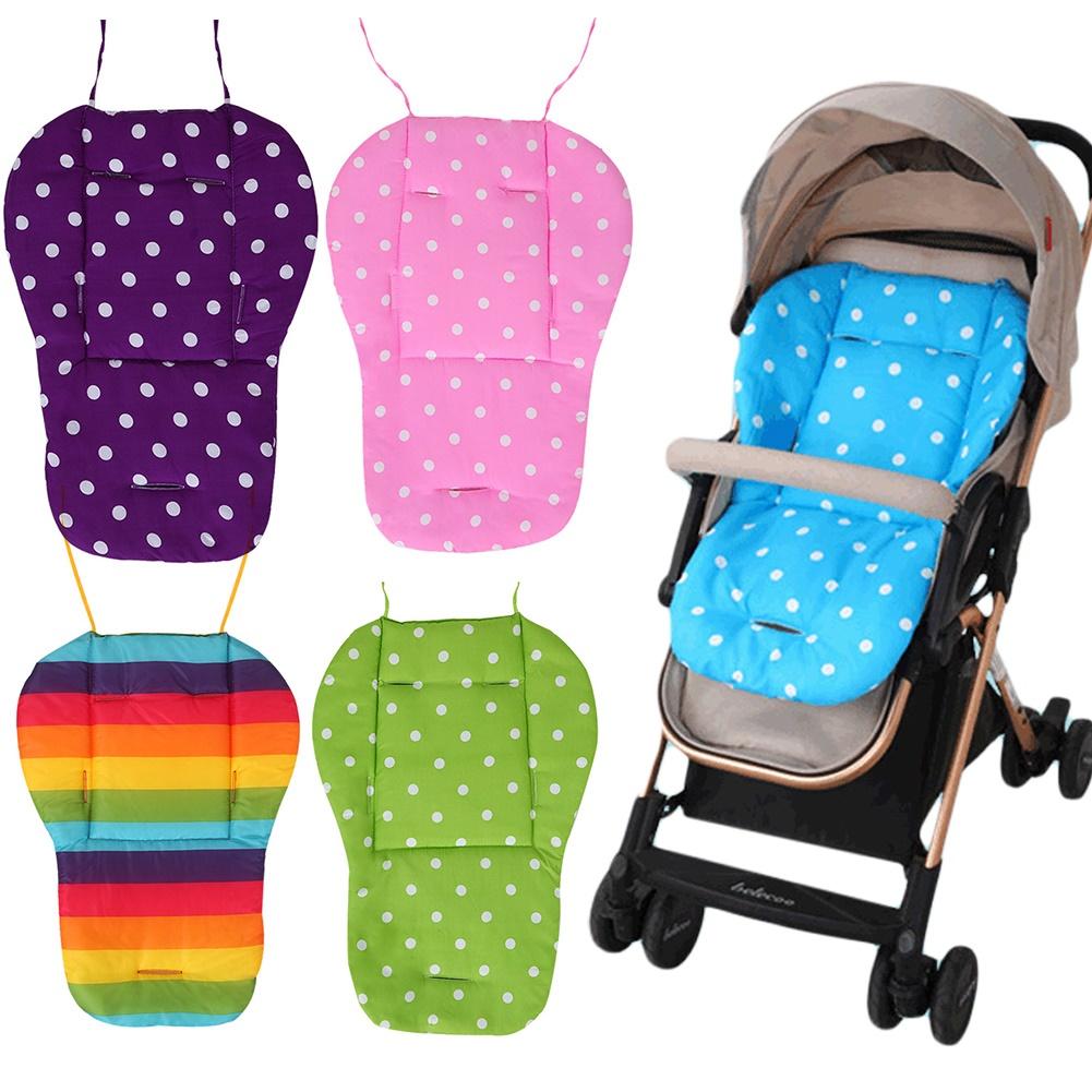 Dubbelzijdig Dot Print Baby Veiligheid Kinderwagen Bandage Zitkussen Eetkamerstoel Zachte Stoel Pad Mat