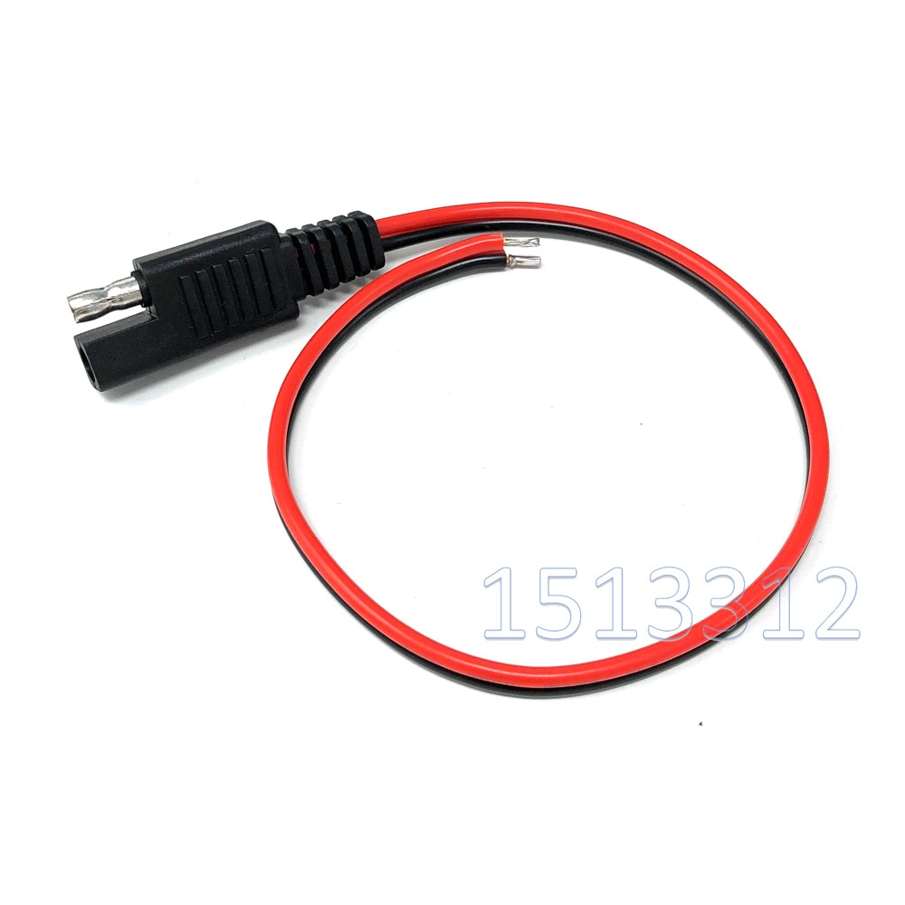 Cable de extensión automotriz SAE Power, Conector de batería Solar de 18AWG, 300mm, Cable SAE para batería Solar, batería de coche, 5 uds.