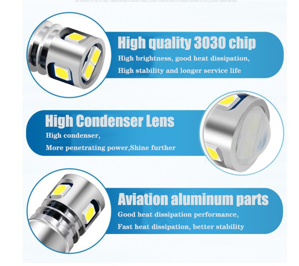 2Stck BA9S T4W LED-lampe 12v 24v BAX9S H6W H5W Bucht9S H21W Auto Hinten Nebel Licht Auto umkehren Parkplatz Lichter Innen Kuppel Lampen Weiß