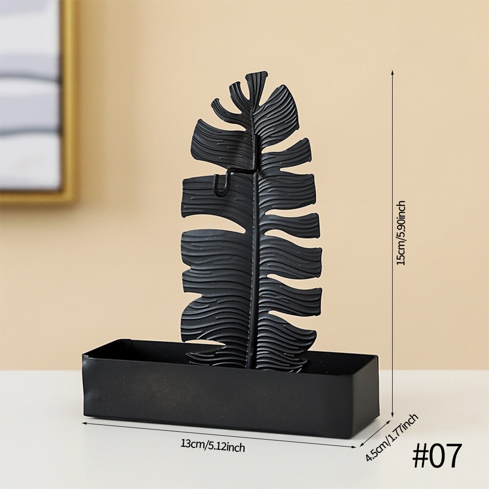 Porte-encens anti-moustique en forme de feuille de Ginkgo, support de bobine en fer, porte-encens répulsif d&#39;insectes , décoration de maison,: 07