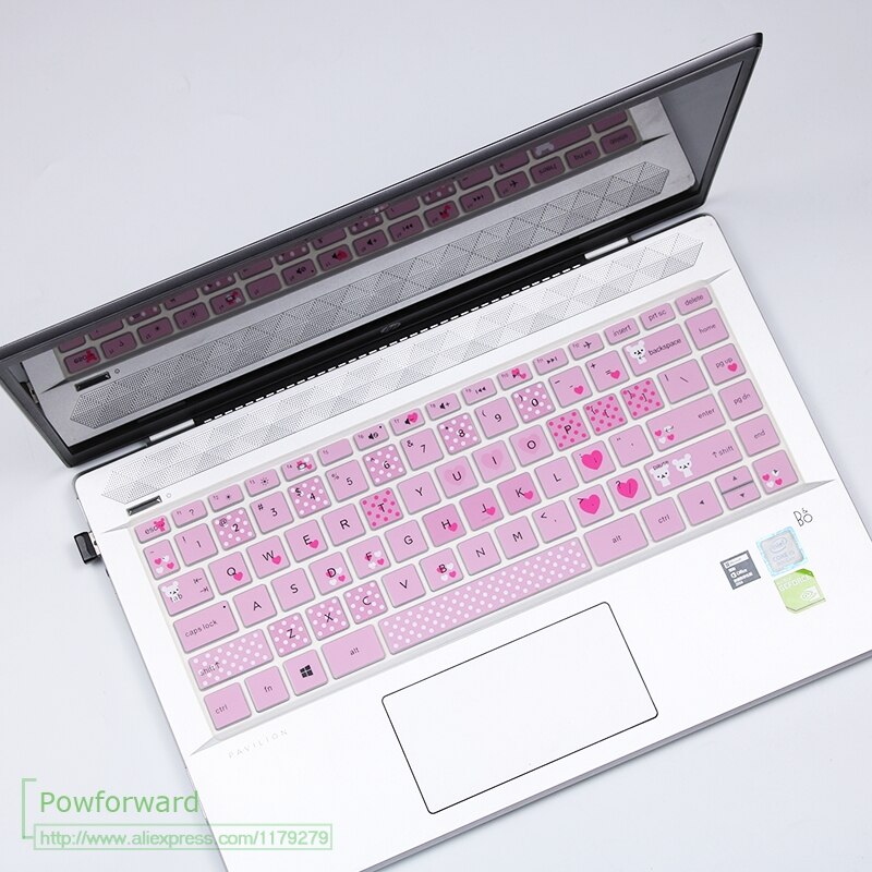Dla HP Pavilion 14-CE 14-ck 14-cd 14-BS 14-DK 14-df 14-dk seria 14 cali laptop Notebook PC silikonowa klawiatura pokrywa skóra