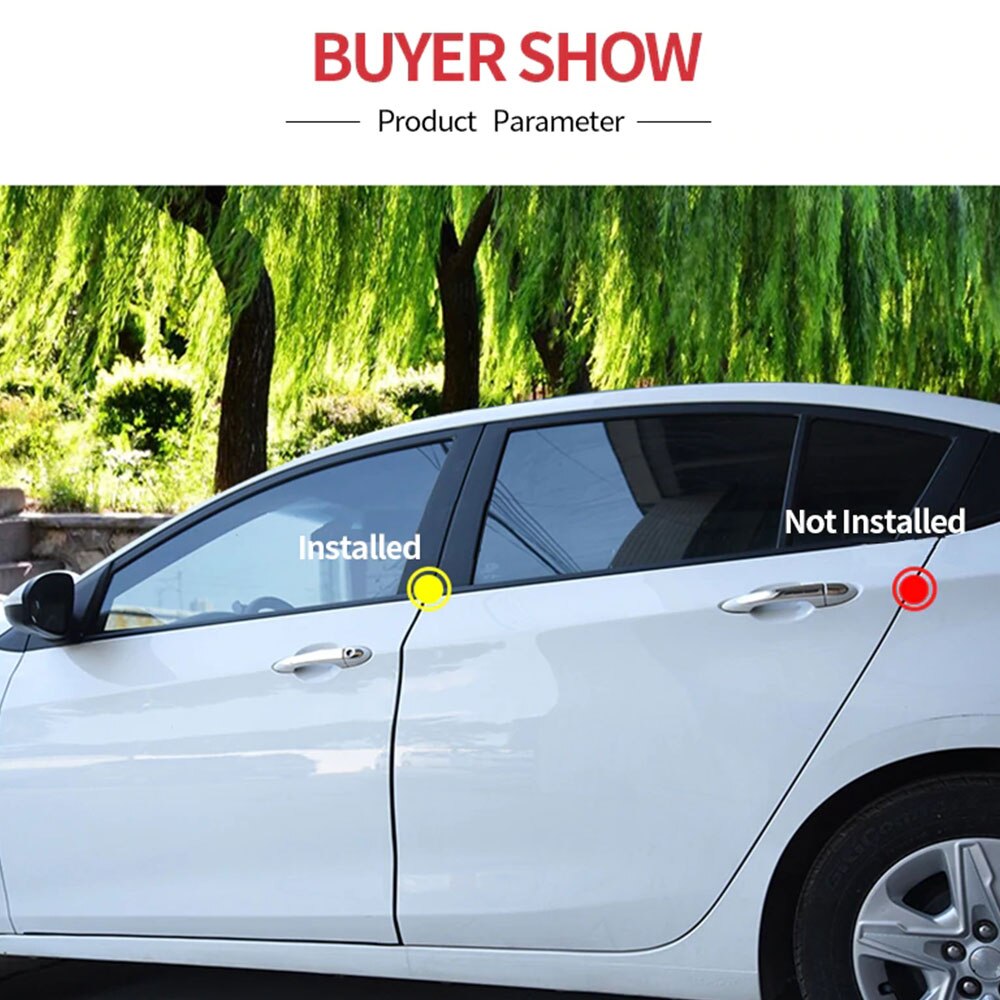 Car Sealing Strip Auto Sealing Strip Universal Sealing Strip Weatherstrip Adhesives Rubber 4M Portable