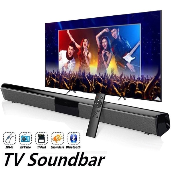 Sound Bar, Elecder Draadloze Bluetooth Soundbars Voor Tv, Met/Zonder Afstandsbediening