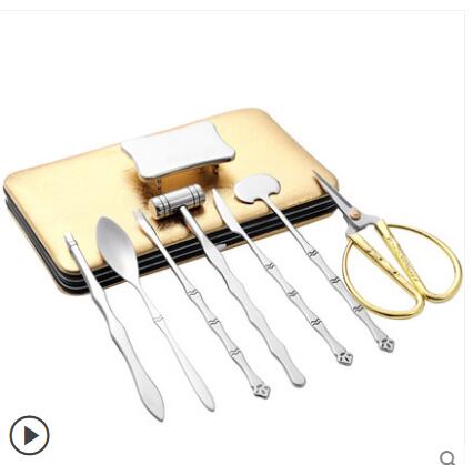 Crab tools crab eight pieces of stainless steel eating crab tools crab claws