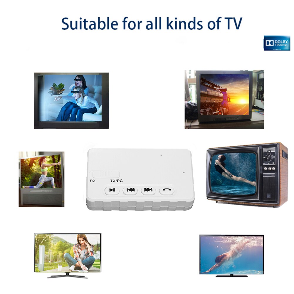 3 in 1 EDR adattatore Bluetooth Plug Play comodo funzionamento rapido PC TX RX ricevitore trasmettitore Dongle Audio Wireless