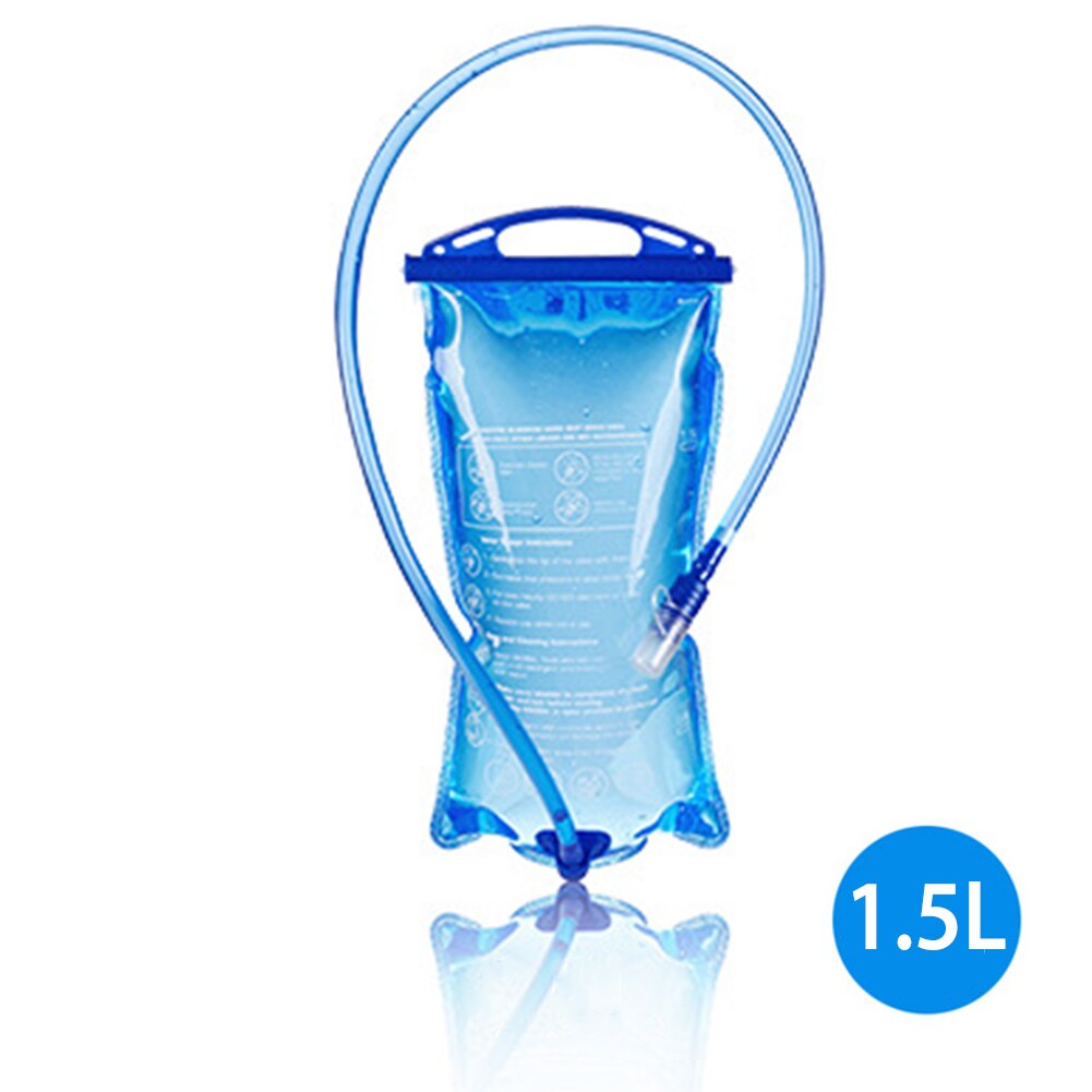 1.5/2/3L Draagbare Sport Fles Outdoor Sport Fietsen Water Bag Pvc Grote Capaciteit Klimmen Outdoor Water Fles Weerstand: 1.5L