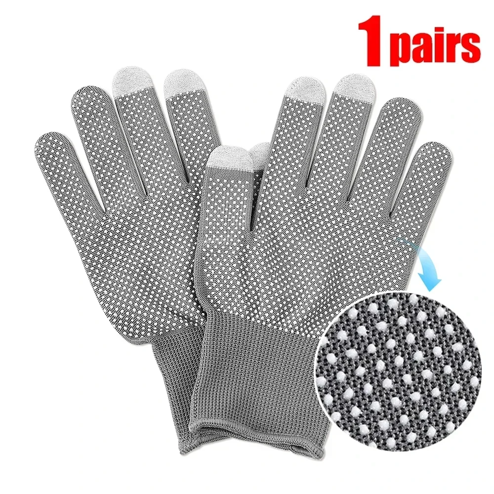 1/20 Paar Anti-Rutsch-Handschuhe für Motorrad-Radsport-Männer Frauen leichte dünne atmungsaktive Touchscreen-Handschuh im Freien: YELLOW