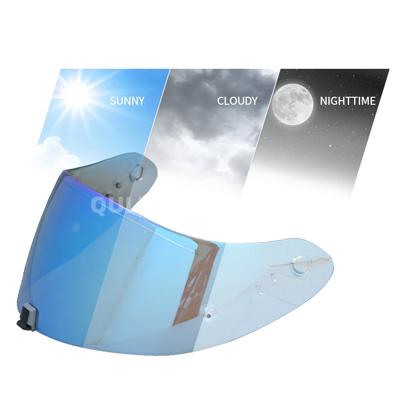 Motorradhelm-Visierlinse. Passend für sterben folgende Helme mit dem KDF-16-1-Mechanismus für Skorpion Exo 1400 Kohlenstoff, R1 Luft EXO 520: Gold