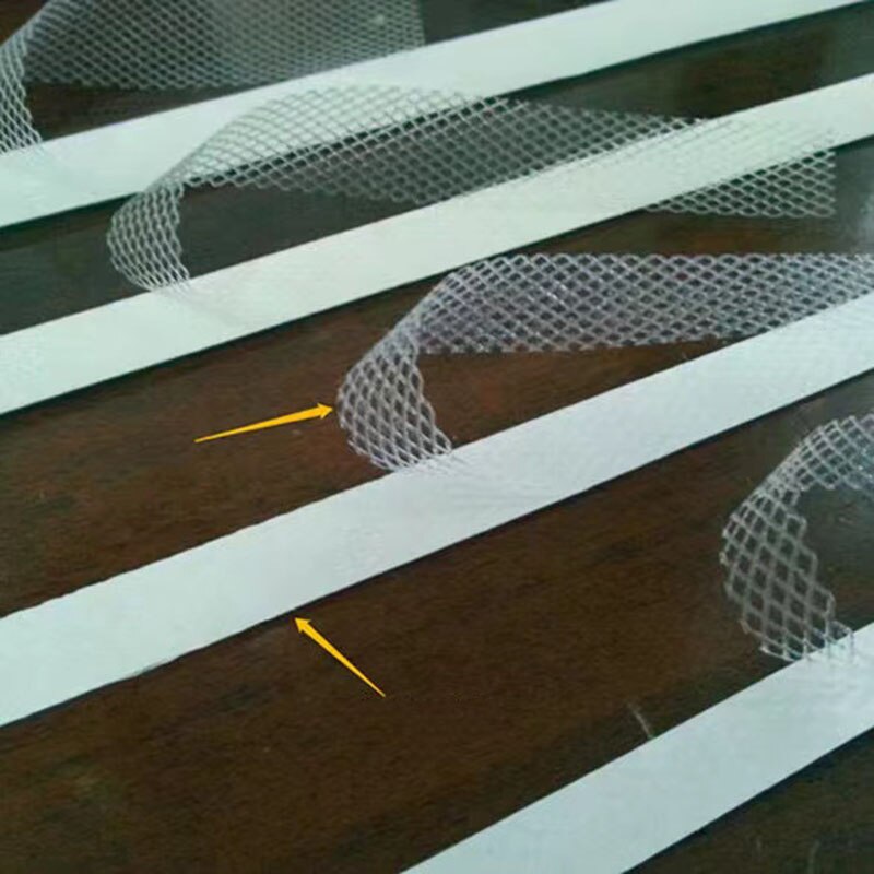 White Double-Sided Melt Adhesive Mesh Tape Garment Adhesive Interlining DIY Sewing Patchwork Material 9meter