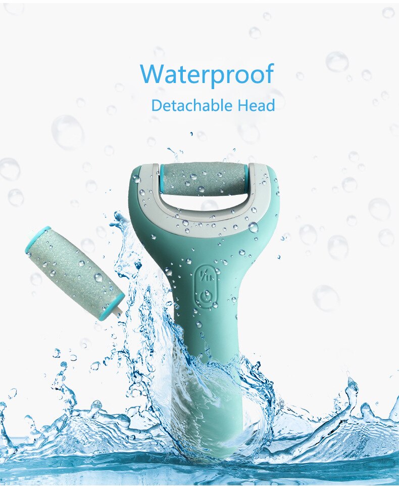 100-240V USB Rechargeable Electric Pedicure Tools Foot Care Tool Foot Callus Remover Velvet Smooth Machine For Foot Heel Skin