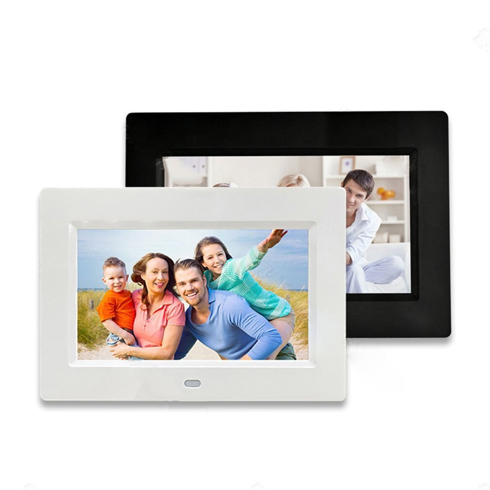 7 Inch Led Backlight Hd Full Function Digital Photo Frame Electronic Album Photo Desktop Photo Album Music Video