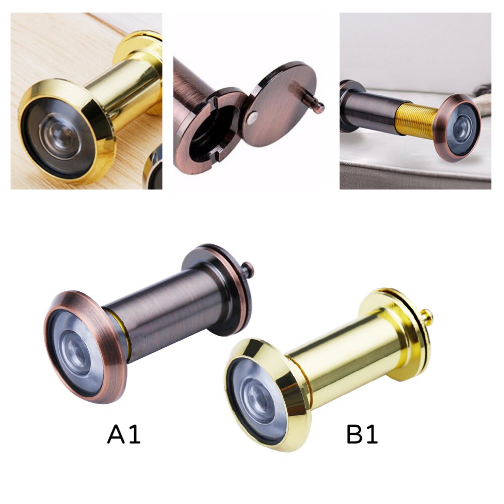 Door Cat Eye Spy Hole Peephole Viewer Door Home High Security Supplies Anti-theft Door Cat Eye