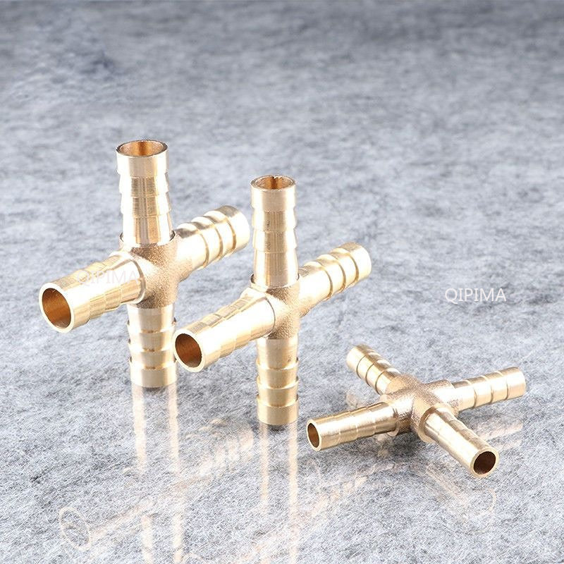 4/5/6/8/10/12/16/19mm Right Angle 90 Degrees Copper Elbow Hose Connector