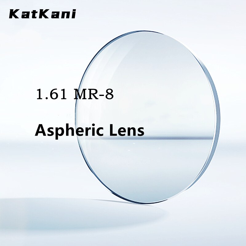 KatKani-lentes asféricos de alta definición para miopía e hipermetropía, lentes de CR-39 Anti-UV, 1,56/1,61/1,67/1,74, 1 par: MR-8 Lens / 1.67