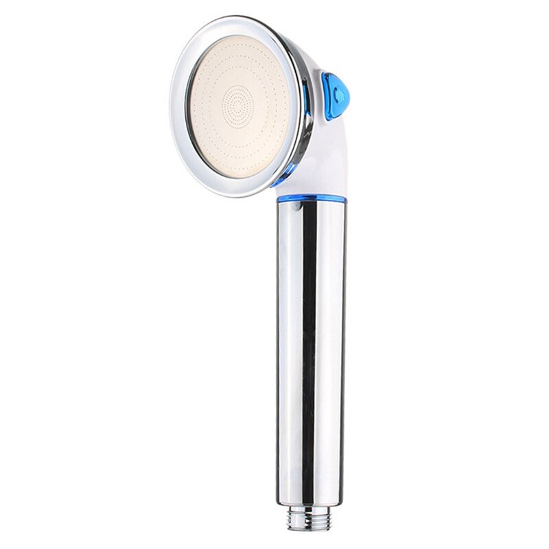 Hoge Druk Douchekop Koreaanse Stijl Pressurized Water Saving Rvs Slang Douchekop Douchekop: White Silver Blue