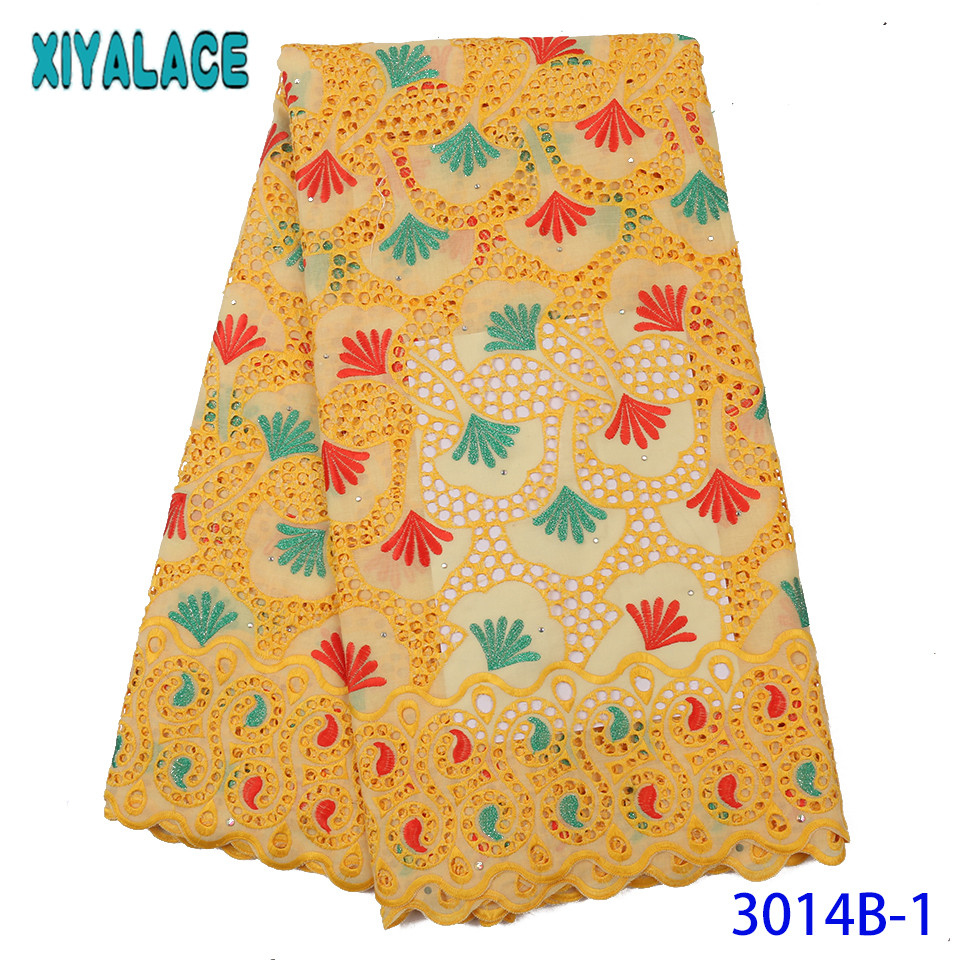 Fransk blonde stof afrikansk stof blonde schweizisk blonde med hulsten farverige  ks3014b