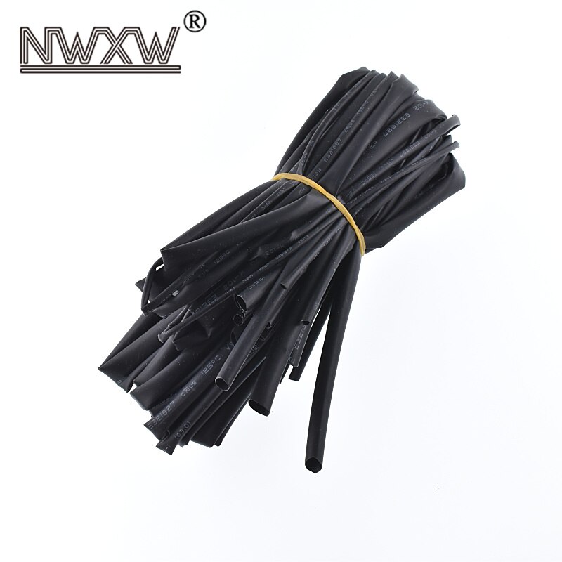 4/5/6/10 kinds/a lot heat shrinkable tube insulation sleeve data line electric cable protection heat shrinkable soft sheath