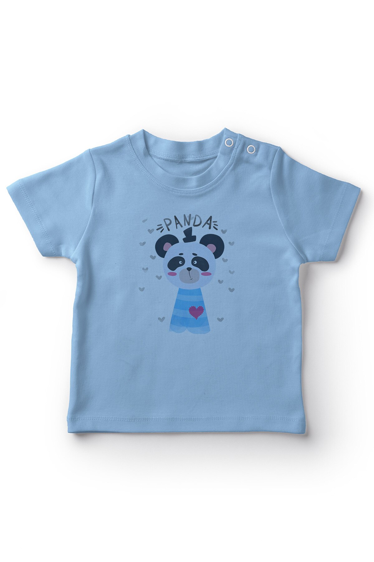 Angemiel Baby Cute Panda Boy Baby T-Shirt Blue