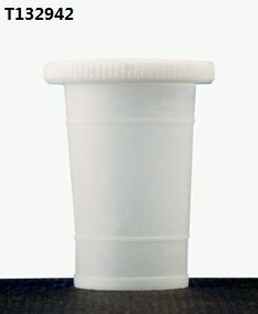 T132942 Sleeve, Teflon, Ribbed, With Gripping ring, Joint:29/42