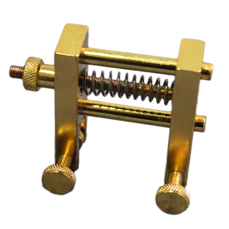 Herramientas de fabricación de violín, abrazadera de borde, reparación de grietas de violín, abrazaderas de Metal: Oro