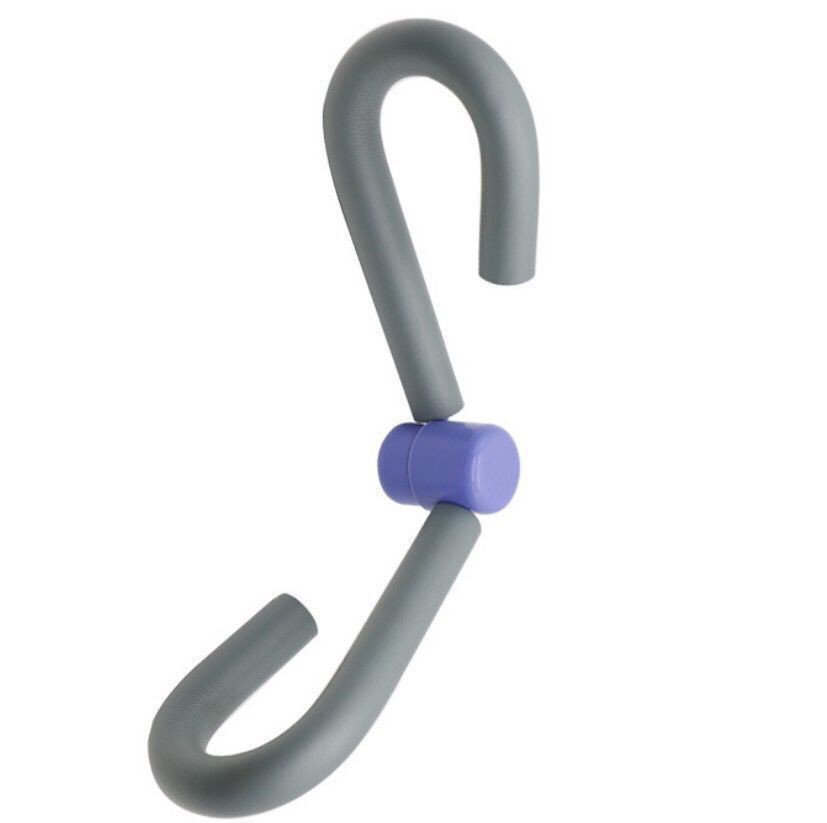 Abrazadera de pierna multifuncional para Fitness, equipo de Fitness interior del muslo, entrenador de piernas musculares del suelo pélvico, accesorios de Fitness, entrenamiento, gimnasio: Gris