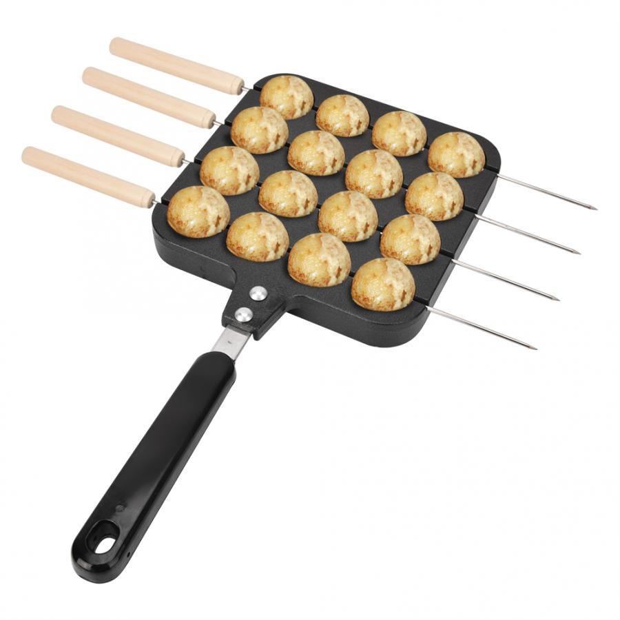 Non-stick form non-stick takoyaki grillform tallrik matlagning bakform form plåt form fast och tillgänglig för lång livslängd