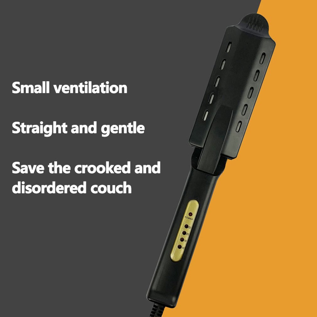 Hair Straightener Ceramic Tourmaline Ionic Flat Iron Glider 4-Speed Thermostat Straight Hair Splint Bangs