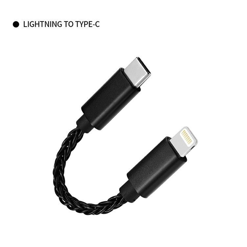 adapter USB C na Błyskawica z funkcją DAC, dekodujący sygnał audio, wzmacniacz słuchawkowy USB C robić rodzaj-C OTG: W kolorze khaki