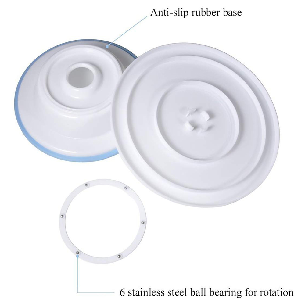 Køkken tilbehør bagegrej fødselsdagskage stativer plast skridsikre dekoration mousse chiffon bagning kage værktøj køkkengrej