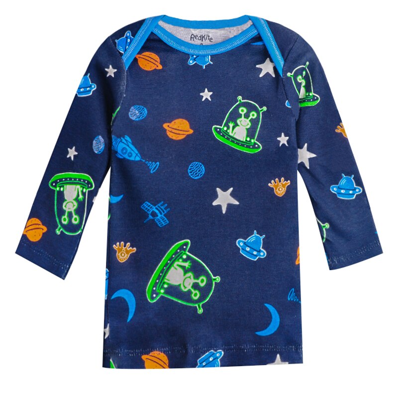 Redkite 5 teile/los Hemd Baby Neugeborenen Langarm Karikatur-aufbringen Frühling Herbst