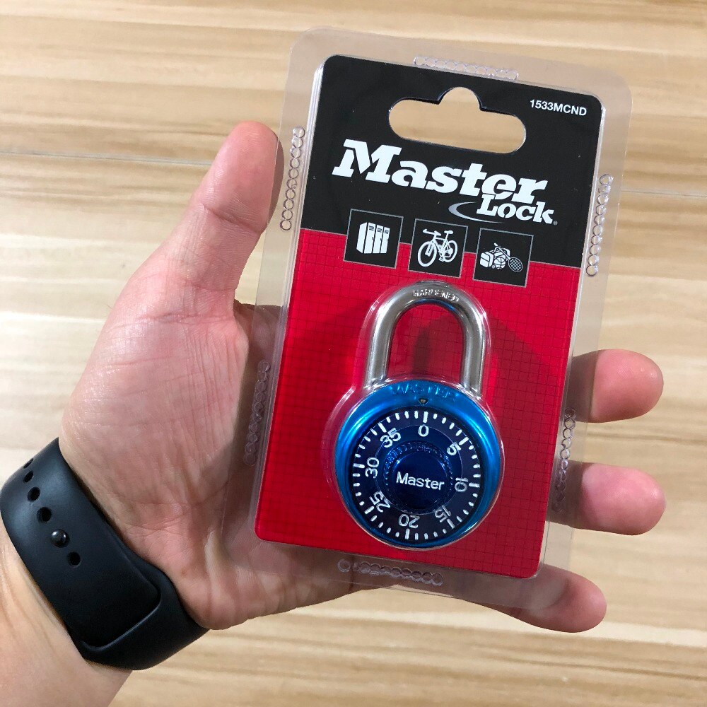 Master Lock Security Metal Lock Cabinet Luggage Padlock Combination Smart Password Lock Bag Suitcase Carousel Gym Locker locks
