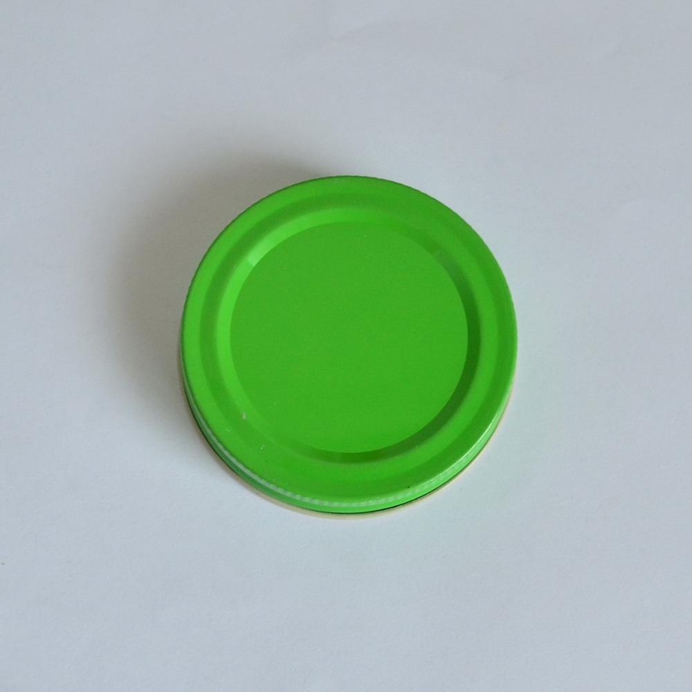 Couvercles de pot de maçon sans trous de paille, capuchon scellé pour les couvercles de pot de maçon pour la douche de bébé, couvercles de pot de fête d'anniversaire plumyl: Vert armée