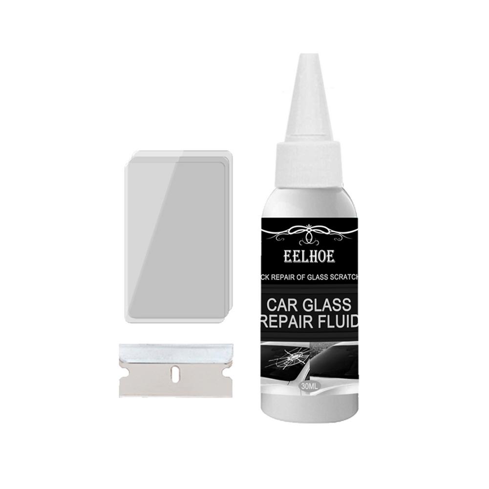 30ml Car Windshield Repair Kit Window Curing Glue Car Crack Repair Tool DIY Auto Glass Scratch Restore Car Screen Polish