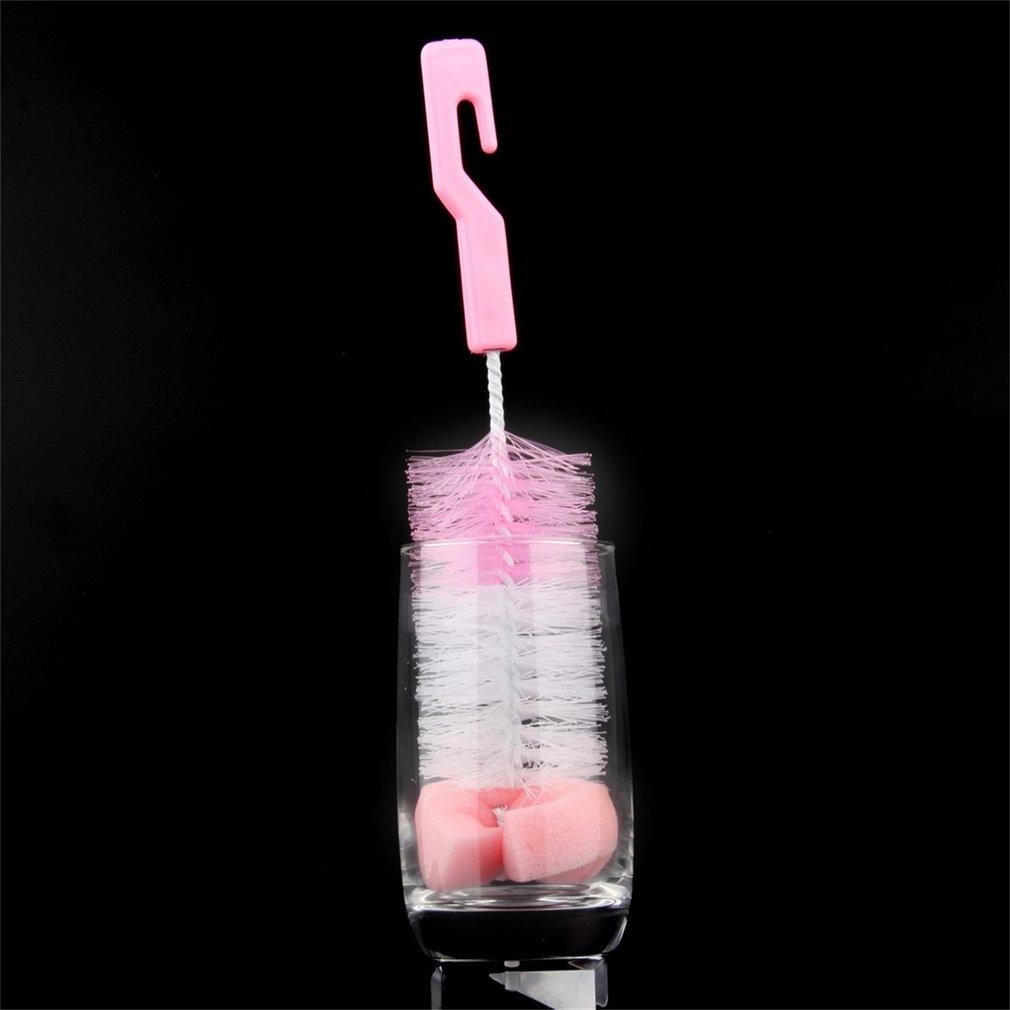 Baby Nipple Brush Bottle Brush Degree Sponge Cleaner With Pacifier Brush