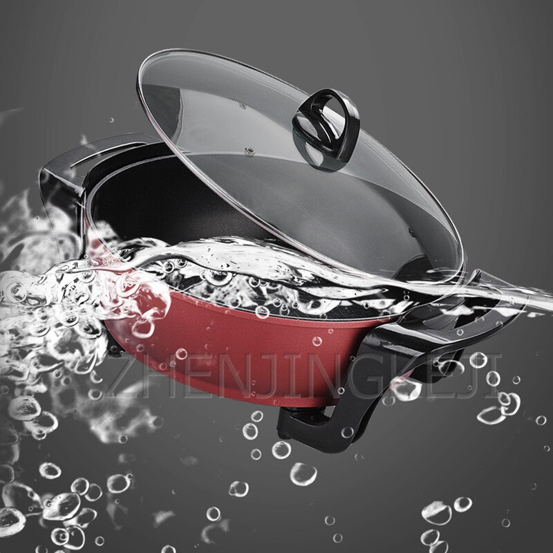 Multifunction Electric Cooker Cooking And Frying Pan Home Portable High Power 1500W Electric Pot Kitchen Cooking Appliances