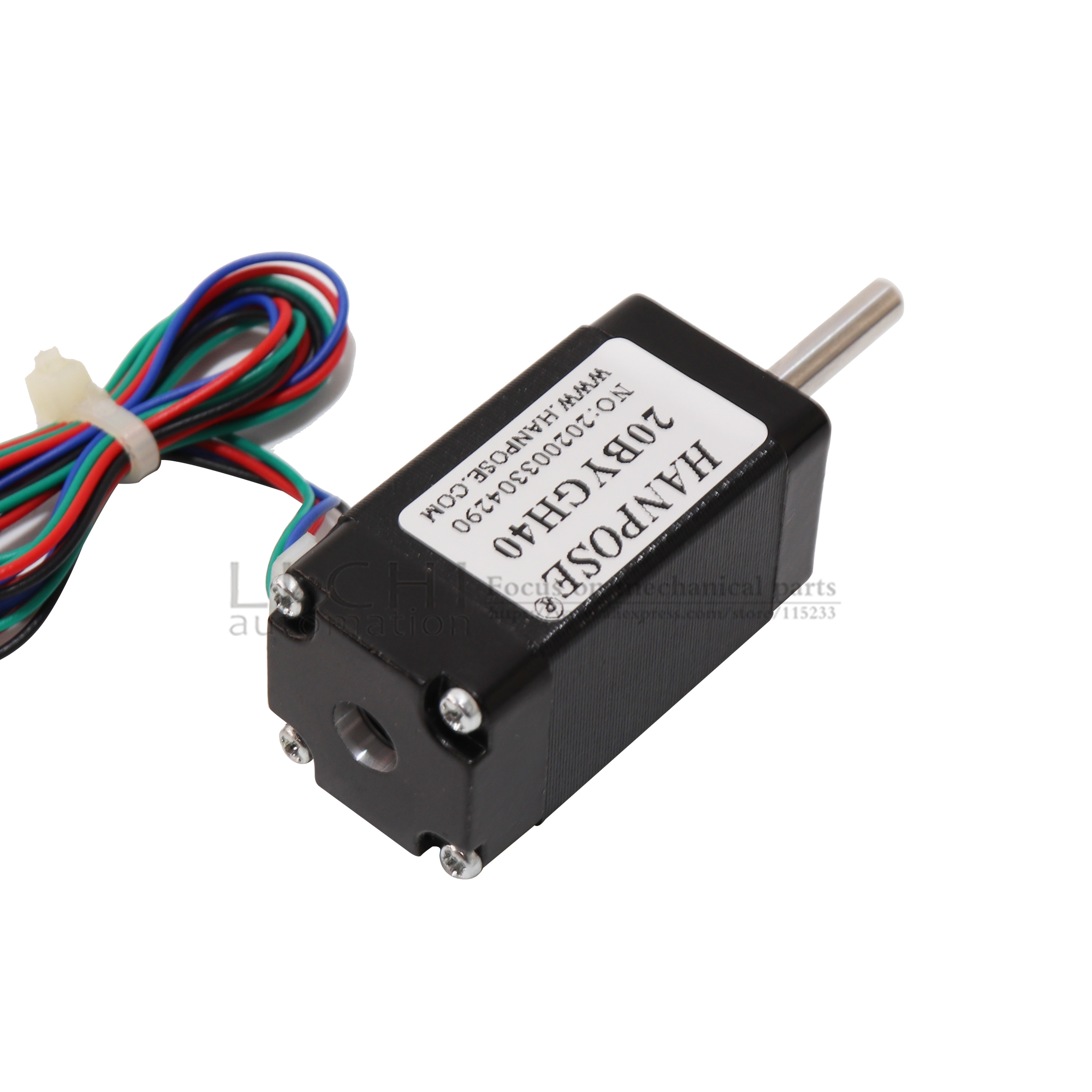 Nema 8 Stepper motor 20BYGH50 0.8A 1.8 degrees 50mm 20 Series Motor for mini cnc 3D printer 1pcs