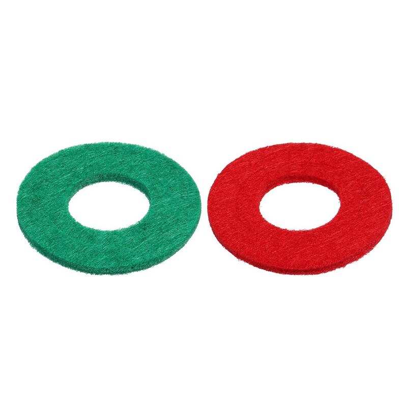 12 Pieces Battery Terminal Anti Corrosion Washers Fiber Battery Terminal Protector, 6 Red and 6 Green