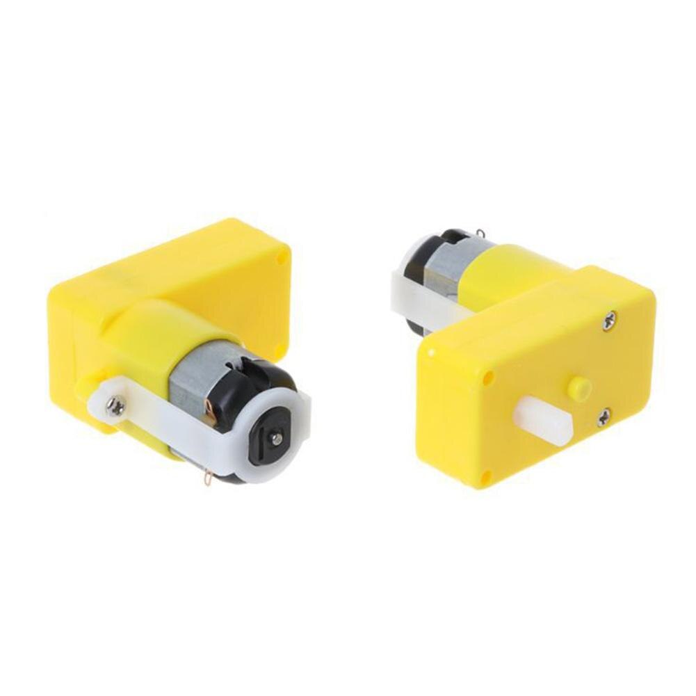 TT Motor Smart Car Robot Gear Motor Kit Wheels Chassis Motor For Arduino Robot Remote Control Car DC 3-6V Gear Motor