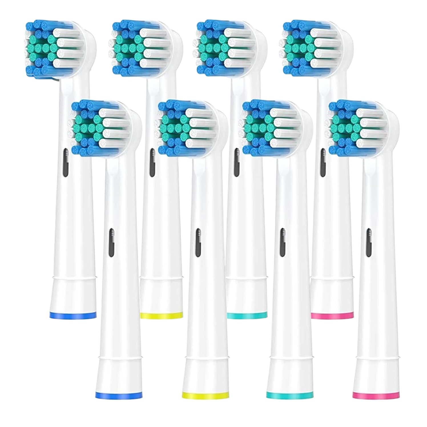 Compatibel met Oral B elektrische tandenborstel vervangende opzetborstels, precisie schone opzetborstel navullingen geschikt voor Oral B Pro: MULTI