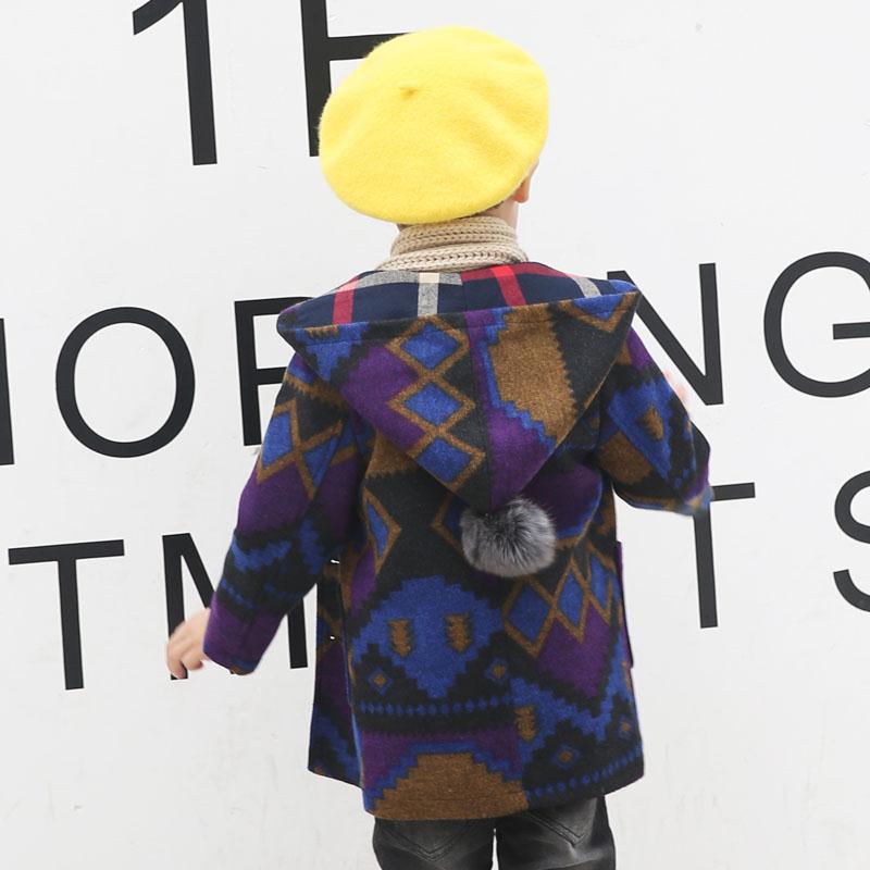 Wollmantel Für Jungen Wolle Oberbekleidung Jungen Winterjacke freundlicher Kleidung einreiher Wollmantel Art Jungen Winter mäntel