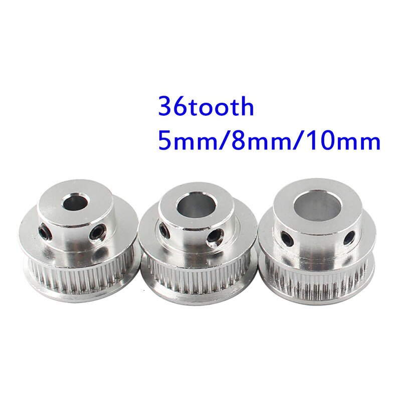 GT2 poulie 30 36 40 60 dents 60 T 5mm alésage GT2 poulie de distribution pour Reprap 3D imprimante pièces gt2 poulie 60 dents