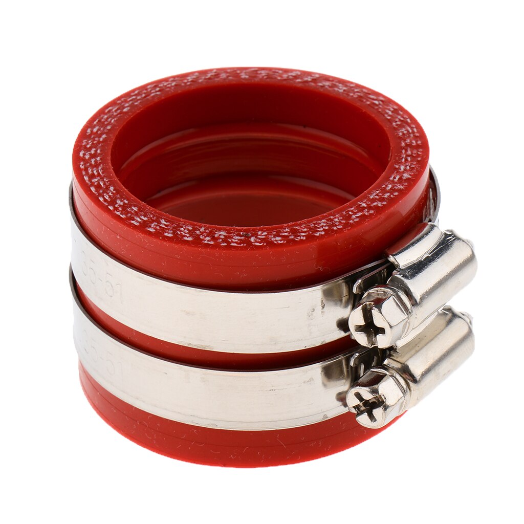 32mm/34mm PWK OKO KOSO Carburetor Intake Carb Interface Adapter Glue for Kawasaki: Red