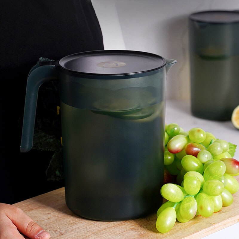 Carafe à jus de citron de grande capacité 2000/2500ML, bouilloire d&#39;été, carafe à eau, réfrigérateur de cuisine, récipient d&#39;eau, ensemble de verres