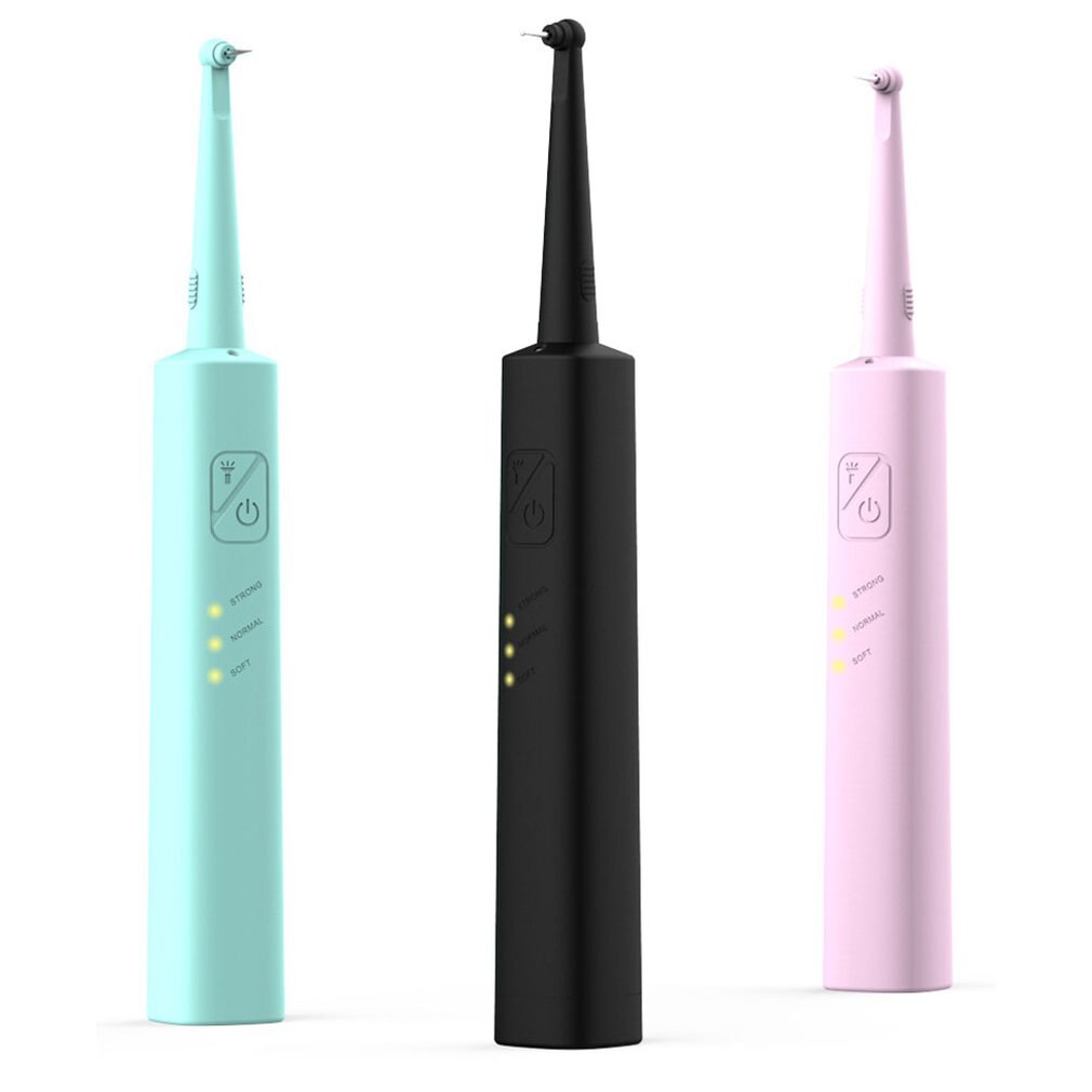 Portable Electric Shock Tooth Cleaner Plaque Remover Home Care Teeth Essential