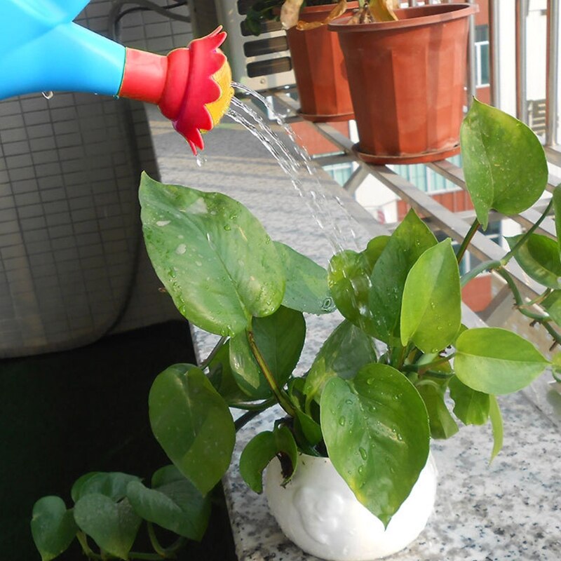 Leuke Cartoon Huis Tuin Gieter Fles Sprinkler Kids Beach Bad Speelgoed Baby Bad Speelgoed Gieter Pot