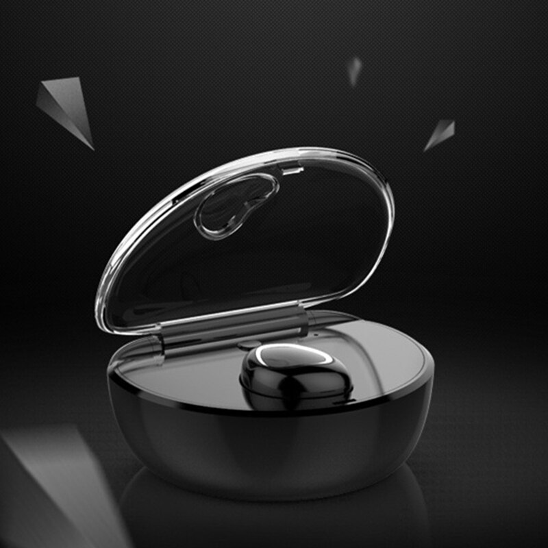 1pc mini-bluetooth-ohrhörer, unsichtbare kabellose headsets mit ladebox für sport