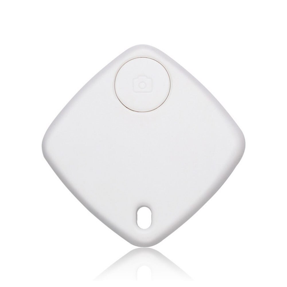 Twee Weg Alarm Key Finder Bluetooth Tracker Keyfinder Gps Kids Bag Portemonnee Key Finder Gps Tag Locator Herinnering: WHITE