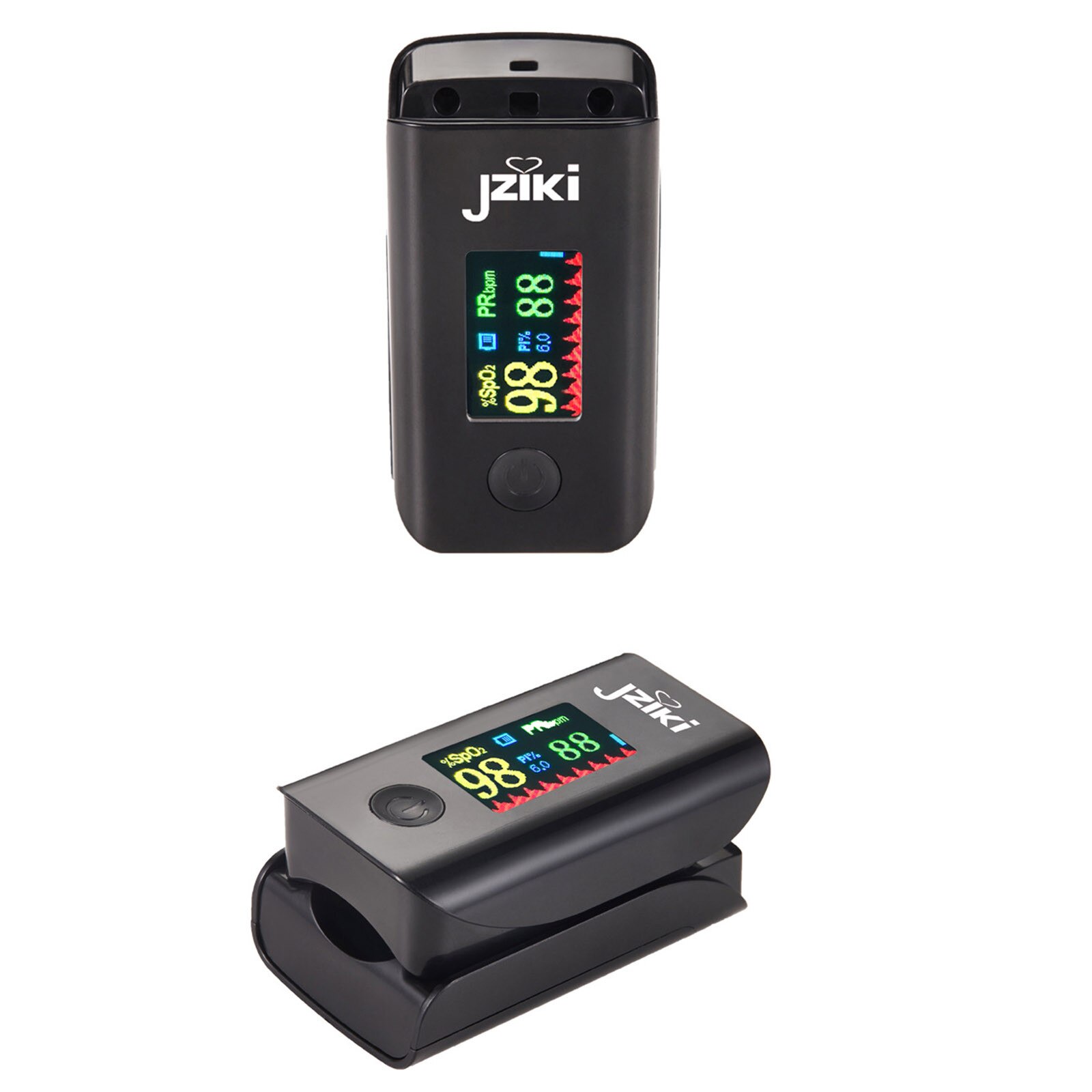 Oximeter Finger Clip Oximeter Finger Pulse Monitor Oxygen Saturation Monitor Heart Rate Meter Digital Readings Decor Telescopes