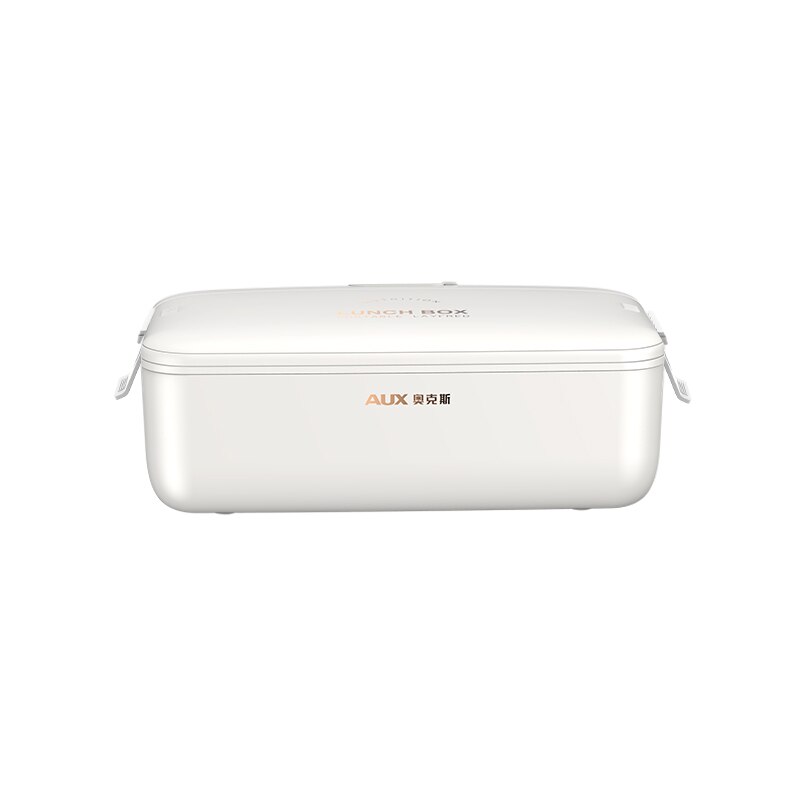 220V Portable Mini Electric Lunch Meals Heating Box 800ML Household Electric Rice Cooker Multi Cooker Easy Operation: white / US