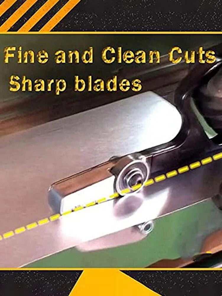 Fast Portable Metal Plate Cutter Sheet Metal Cutting Tool Sturdy Structure Ergonomic Metal Cutter With Slip Protective Handle